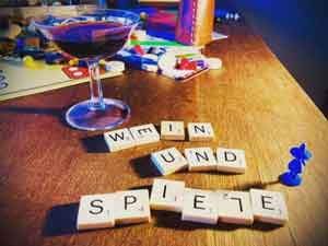 Wein&Spiele, Social media, Foto: Kristin Feldmann